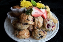 Muffins, Scones, Danishes