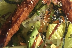 Deep Fried Prawn Salad